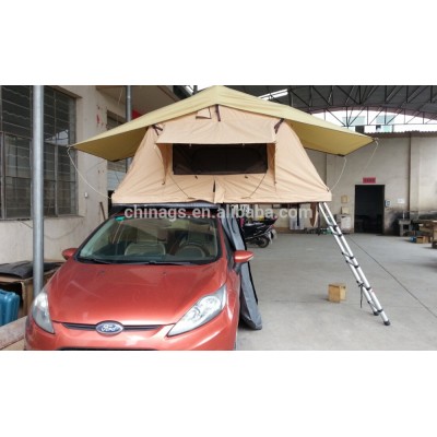 2016 hot sale waterproof 1400mm width with annex with anwning short item roof top tent